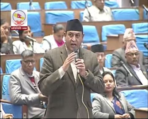 ‘चोरको खुट्टा काट्’ भन्दा रास्वपाका उपसभापति अर्यालले खुट्टा झिकेः रामहरि खतिवडा